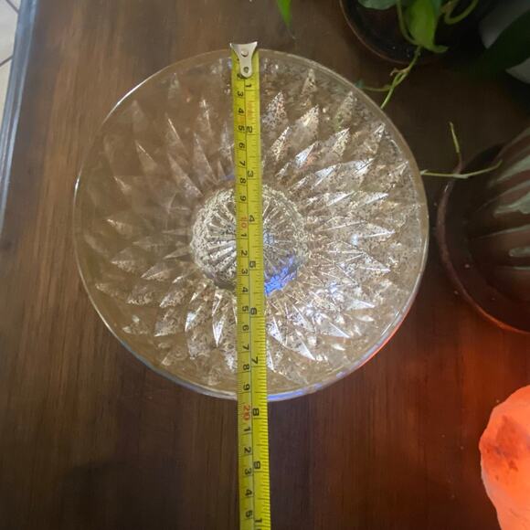 Vintage mercury style decorative silver bowl 8 inches - Picture 5 of 8